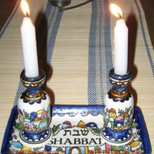 Shabbat candles