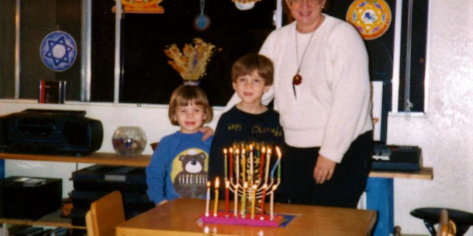 Hanukah with my young children